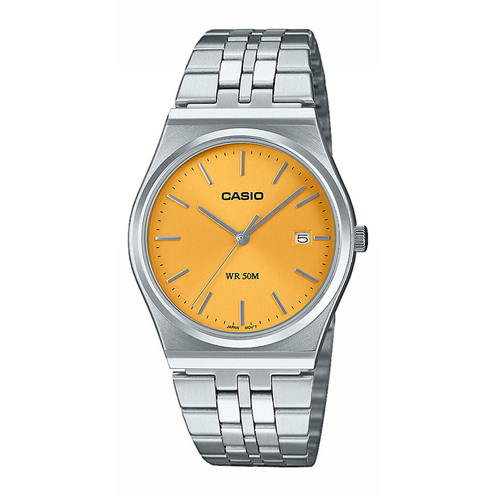 Montre Casio Collection Men Orange - Montres Homme | Histoire d’Or