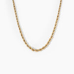 Collier Cordelia Danilo Maille Corde Et Venitienne - Chaines Femme | Histoire d&rsquo;Or