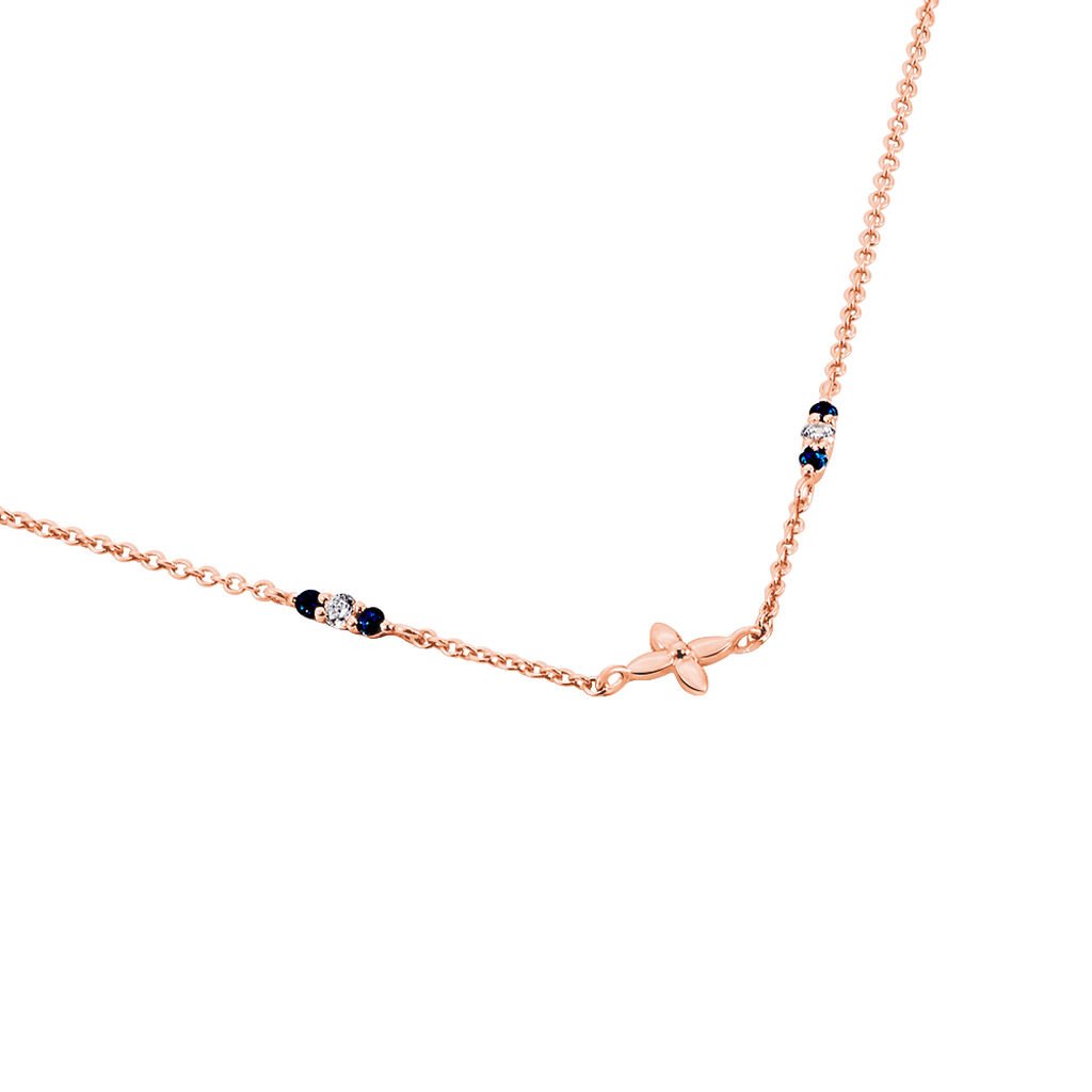 Collier Esia Argent Rose Oxyde De Zirconium - Colliers fantaisie Femme | Histoire d’Or