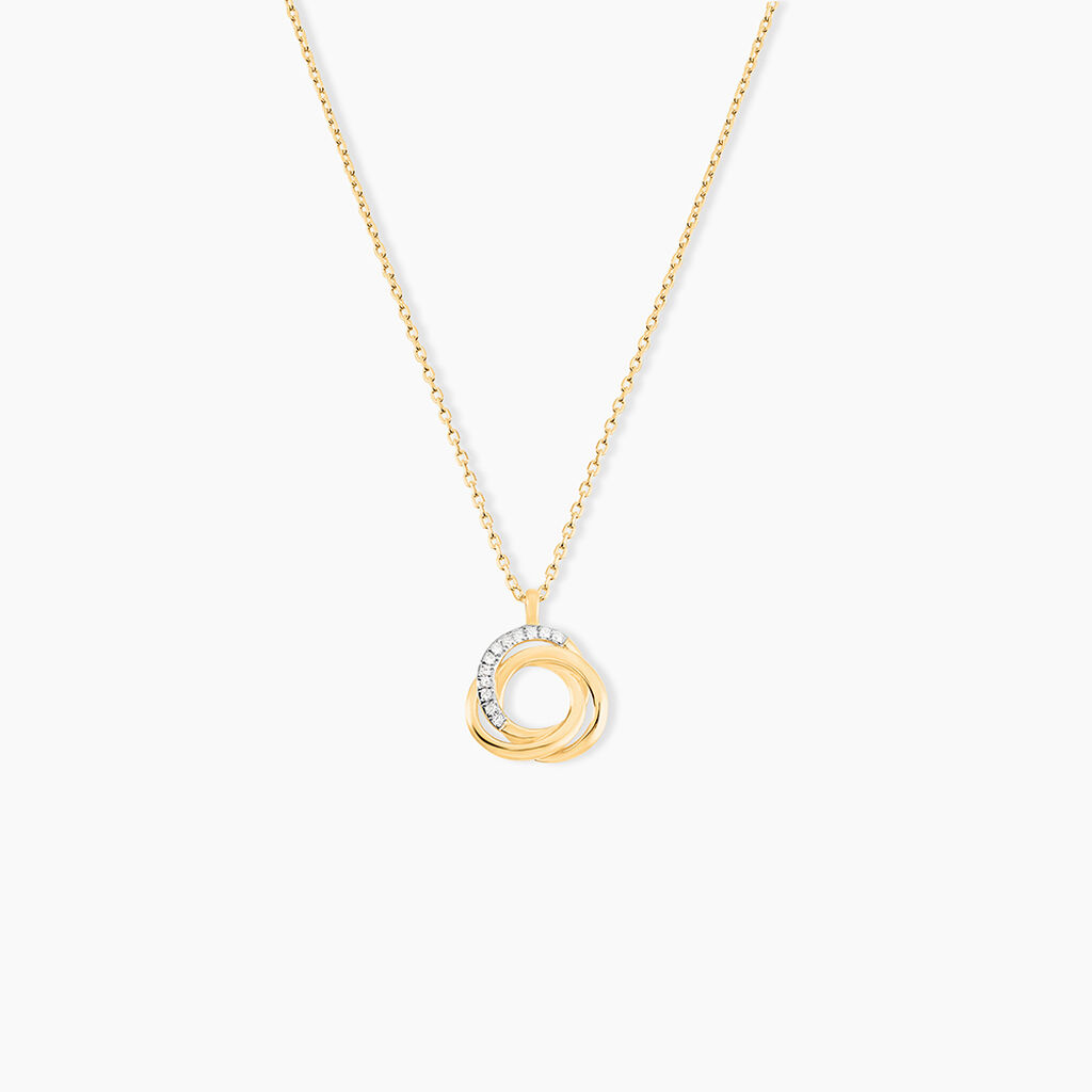 Collier Syrena Or Jaune Diamant - Colliers Femme | Histoire d’Or