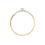 Bague Piers Or Jaune Diamant - Bagues avec pierre Femme | Histoire d&rsquo;Or