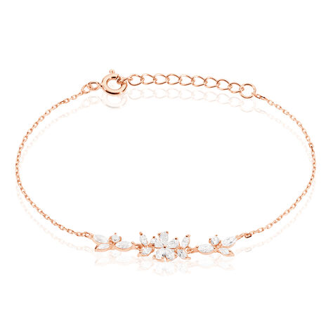 Bracelet Wanda Argent Rose Oxyde De Zirconium - Bracelets Femme | Histoire d’Or