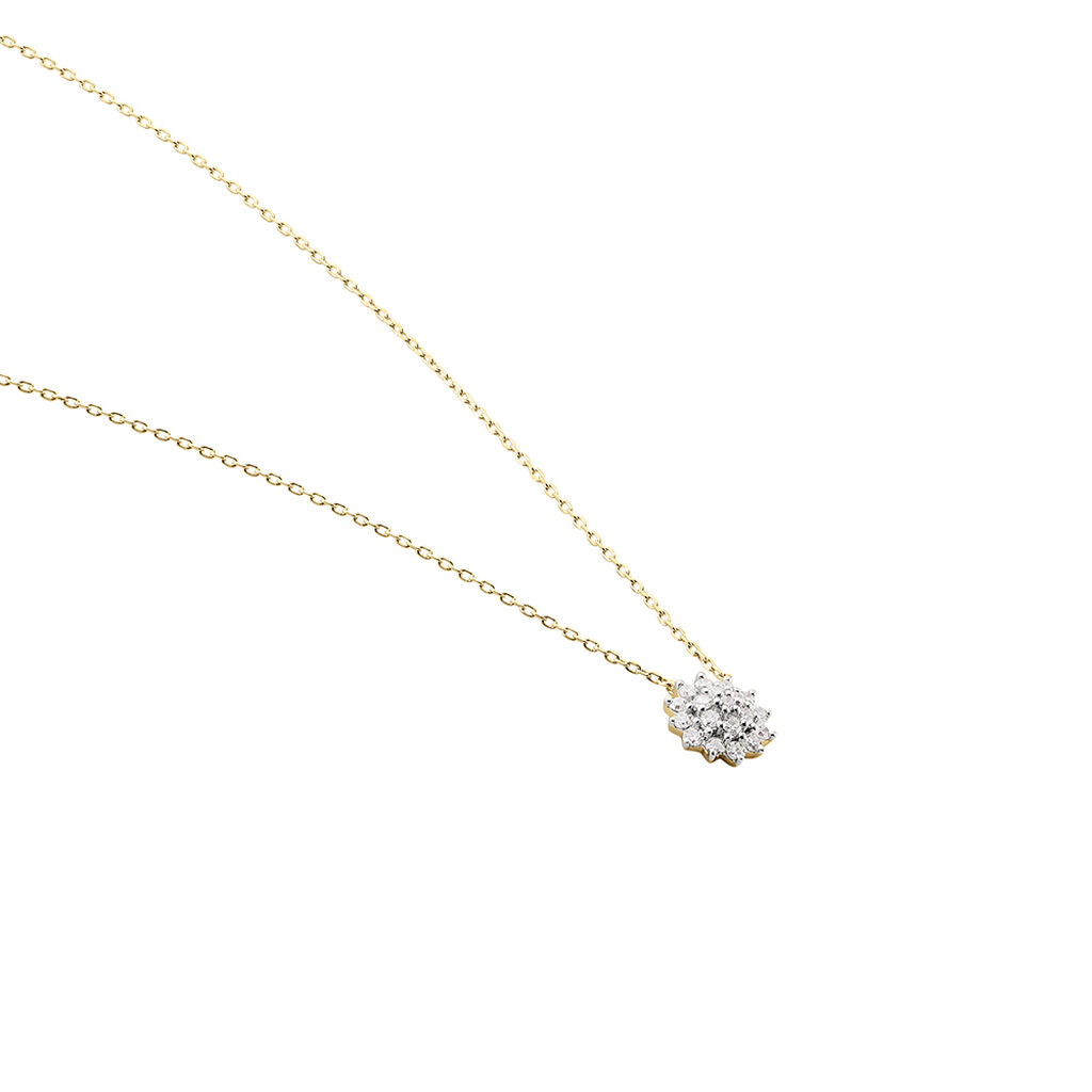 Collier Caliopee Or Jaune Diamant - Colliers Femme | Histoire d’Or