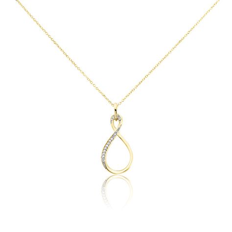 Collier Ilan Or Jaune Diamant - Colliers Femme | Histoire d’Or