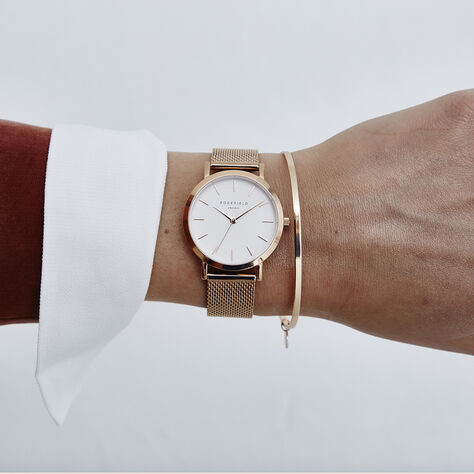 Coffret De Montre Rosefield Coffret West Village Blanc - Montres analogiques Femme | Histoire d’Or