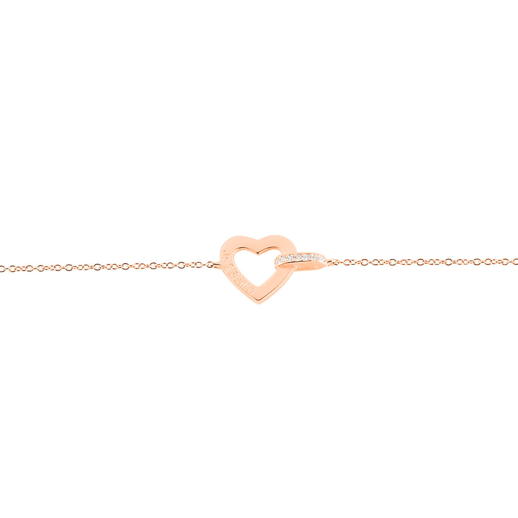 Bracelet Elanda Argent Rose Oxyde De Zirconium - Bracelets Femme | Histoire d’Or