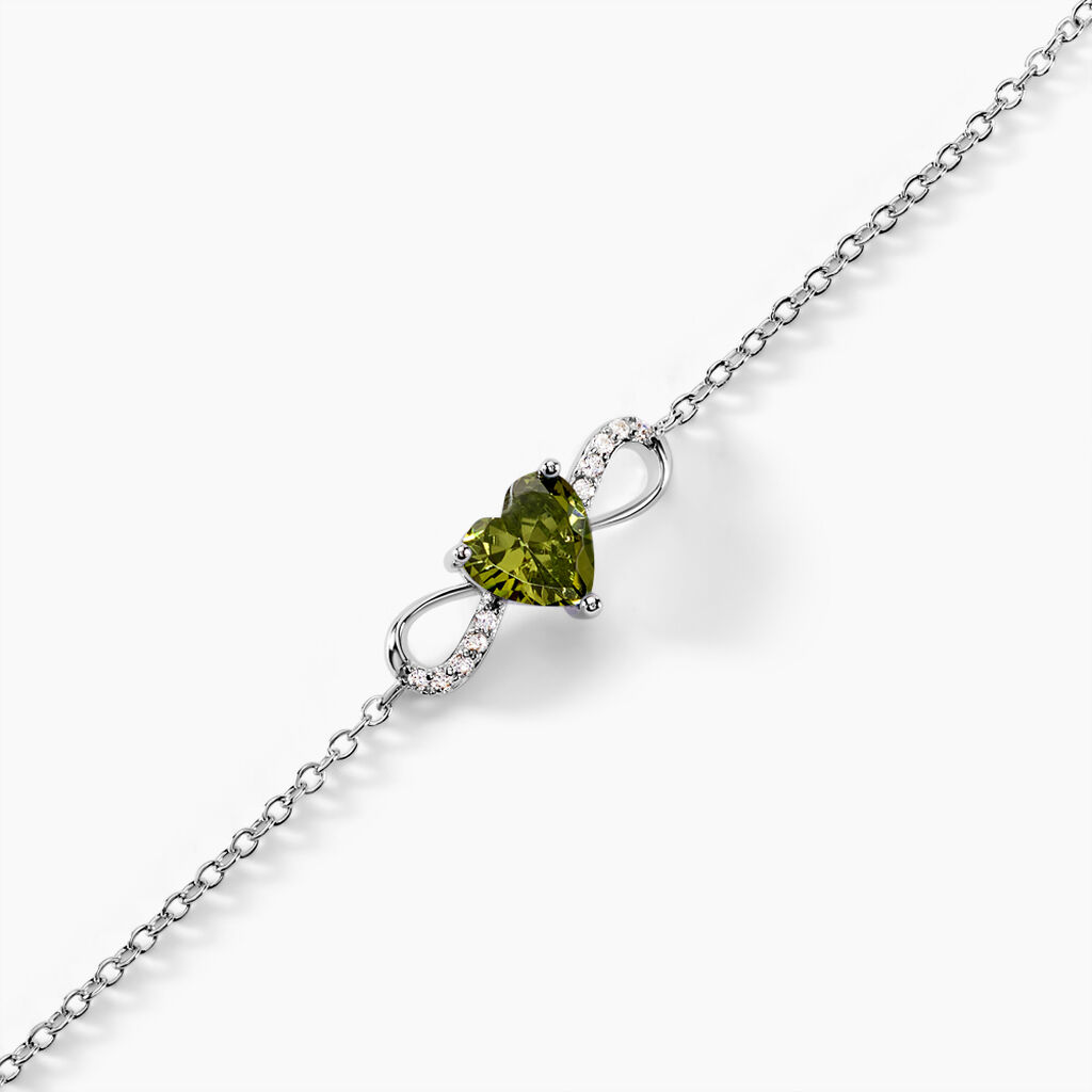 Bracelet Atieno Argent Blanc Oxyde De Zirconium - Bracelets Femme | Histoire d’Or