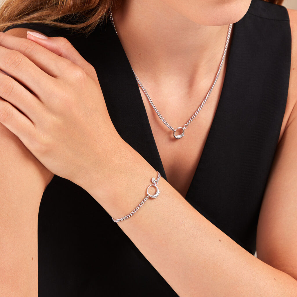 Bracelet Paolia Argent Blanc - Bracelets Femme | Histoire d’Or