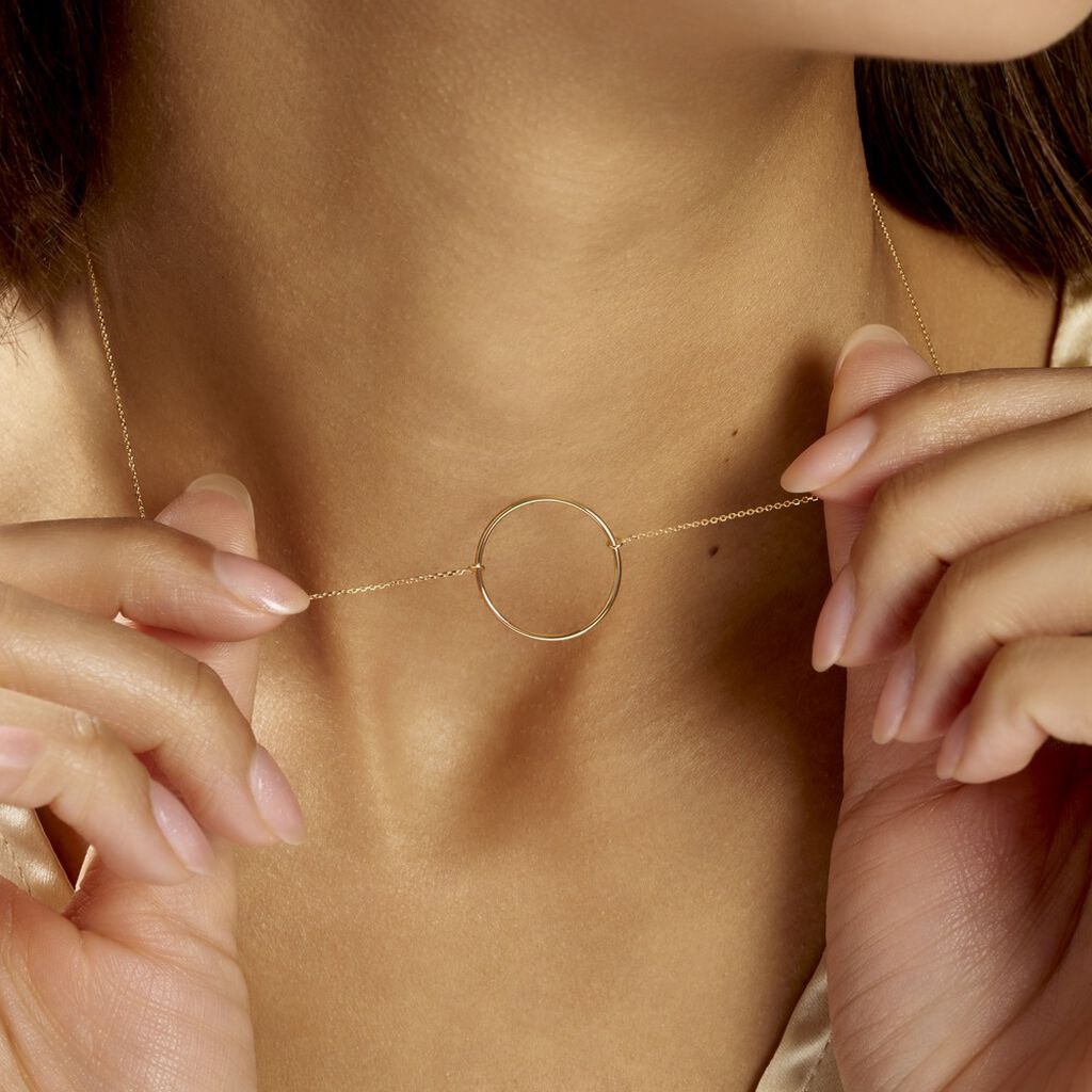 Collier Pink Or Jaune - Colliers Femme | Histoire d’Or