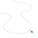 Collier Andrea Or Blanc Emeraude Et Diamant - Colliers Femme | Histoire d’Or