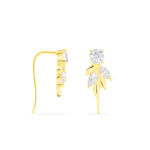 Bijoux D'oreilles Alexine Or Jaune Oxyde De Zirconium - Ear cuffs Femme | Histoire d&rsquo;Or