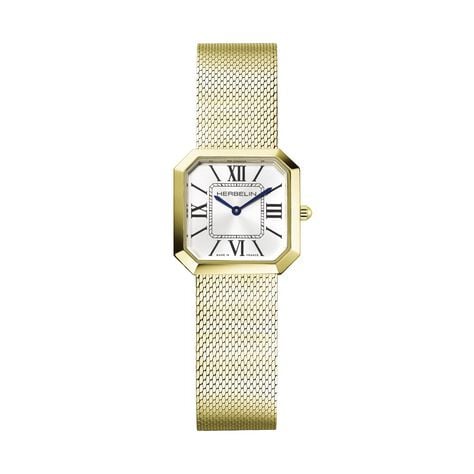 Montre Herbelin Octogone Argent&eacute; - Montres Femme | Histoire d&rsquo;Or