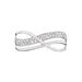 Bague Emilie Or Blanc Diamant - Bagues avec pierre Femme | Histoire d’Or