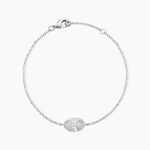 Bracelet Erell Argent Blanc Oxyde De Zirconium - Bracelets Femme | Histoire d&rsquo;Or