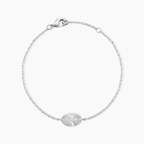 Bracelet Erell Argent Blanc Oxyde De Zirconium - Bracelets Femme | Histoire d&rsquo;Or