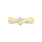 Bague Morgana Or Jaune Diamant - Bagues avec pierre Femme | Histoire d&rsquo;Or