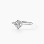 Bague Isia Argent Blanc Oxyde De Zirconium - Bagues avec pierre Femme | Histoire d&rsquo;Or