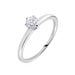 Bague Solitaire Natalia Pl Platine Blanc Diamant - Bagues solitaires Femme | Histoire d’Or