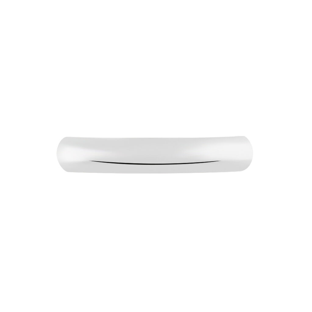 Alliance Athena Demi Jonc Classique Palladium Blanc - Alliances Homme | Histoire d’Or