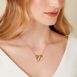 Collier Madlie Acier Jaune - Colliers fantaisie Femme | Histoire d&rsquo;Or