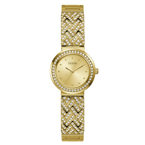 Montre Guess Treasure Champagne - Montres Femme | Histoire d’Or