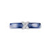 Bague Edwin Argent Blanc Céramique Oxyde - Bagues avec pierre Femme | Histoire d’Or