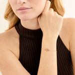 Bracelet Elwenn Argent Rose - Bracelets Boheme Femme | Histoire d&rsquo;Or