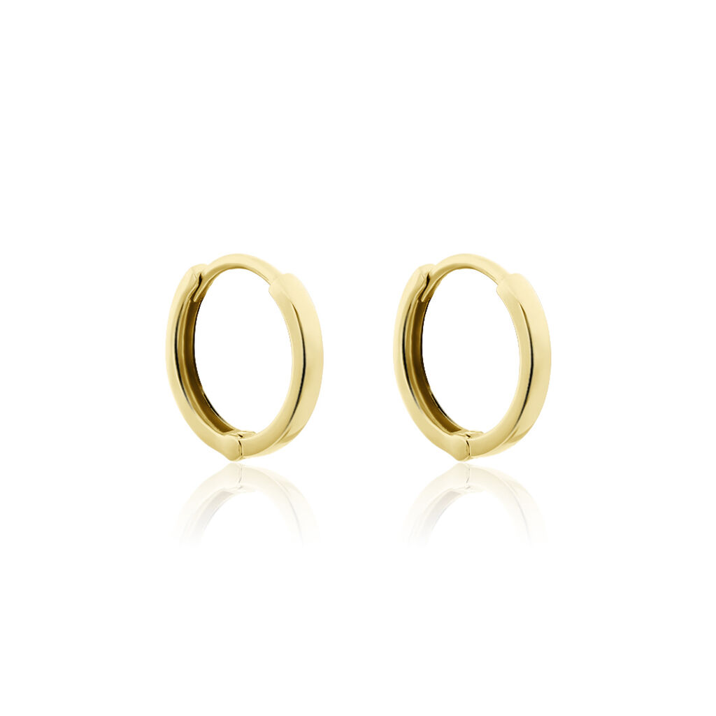 Créoles Katarine Or Jaune - Boucles d'oreilles créoles Femme | Histoire d’Or