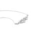 Collier Midnight Flower Argent Blanc Oxyde De Zirconium - Colliers Femme | Histoire d’Or