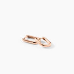 Cr&eacute;oles Carlyn Argent Rose - Boucles d'oreilles cr&eacute;oles Femme | Histoire d&rsquo;Or