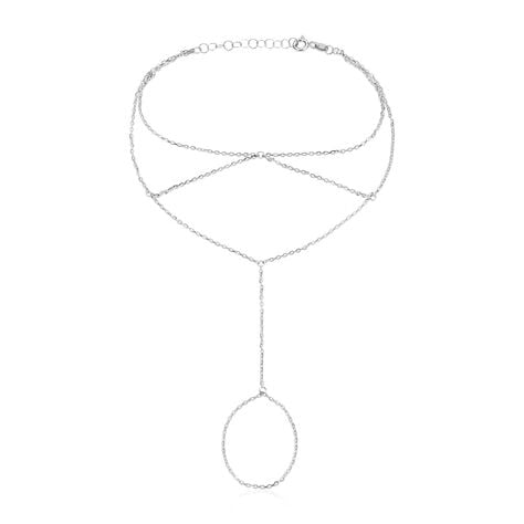 Bijou De Main Irina Argent Blanc - Bracelets Femme | Histoire d’Or