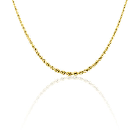 Collier Or Jaune Jerry Danilo - Chaines Femme | Histoire d’Or