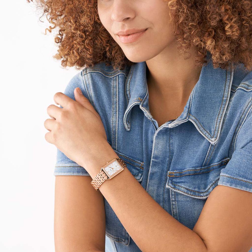 Montre Fossil Raquel Blanc - Montres Femme | Histoire d’Or