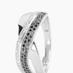 Bague Merlin Or Blanc Diamant - Bagues avec pierre Femme | Histoire d&rsquo;Or