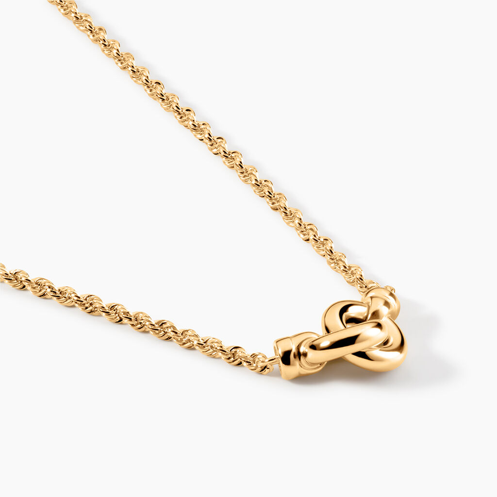 Collier Cordelia Or Jaune - Bijoux sans pierre Femme | Histoire d&rsquo;Or