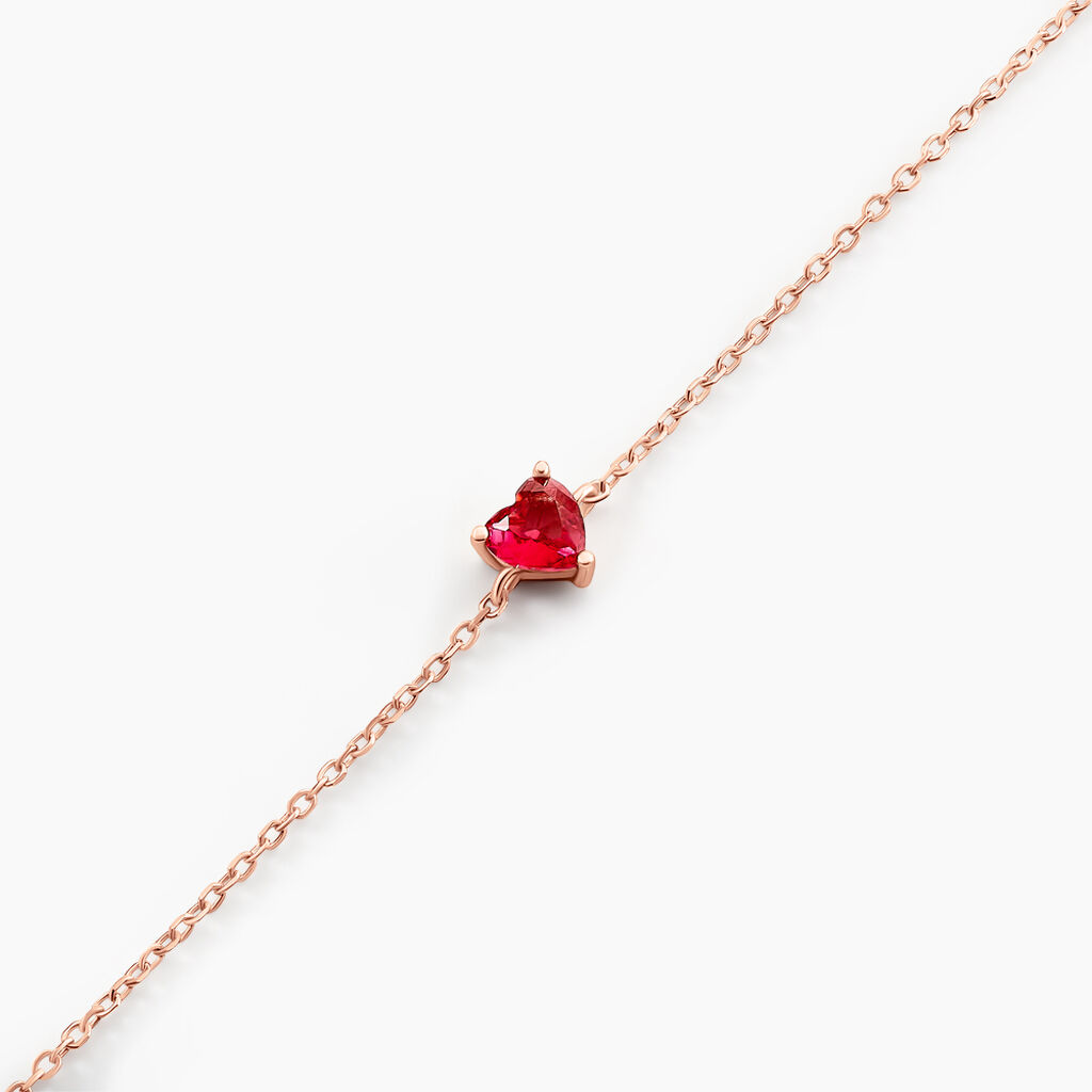 Bracelet Kelvyn Argent Rose Oxyde - Bracelets Femme | Histoire d’Or