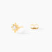 Boucles D'oreilles Puces Astralia Or Jaune Oxyde De Zirconium - Clous d'oreilles Femme | Histoire d’Or