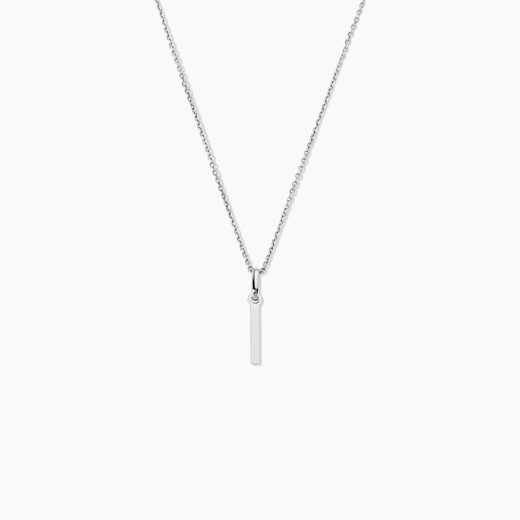 Pendentif Ionia Lettre Or Blanc - Pendentifs Famille | Histoire d&rsquo;Or