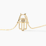 Collier Jamal Or Jaune Diamant - Colliers Femme | Histoire d&rsquo;Or