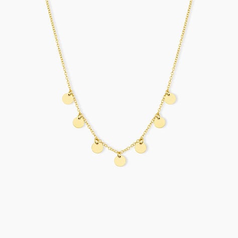 Collier Ragavi Argent Dor&eacute; - Colliers fantaisie Femme | Histoire d&rsquo;Or