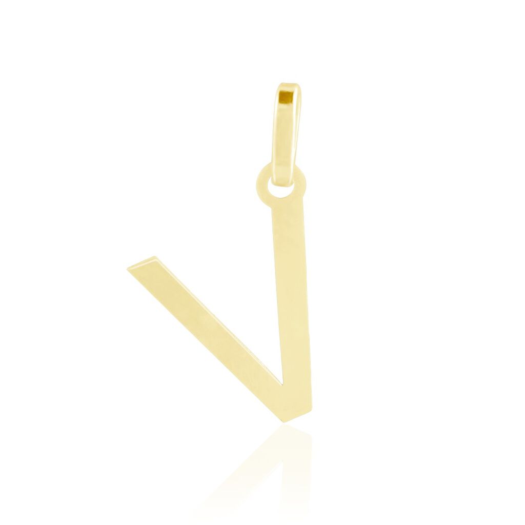 Pendentif Ionia Lettre Or Jaune - Pendentifs Famille | Histoire d’Or