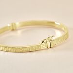 Bracelet Jonc Capucina Grec Or Jaune - Bracelets joncs Femme | Histoire d&rsquo;Or