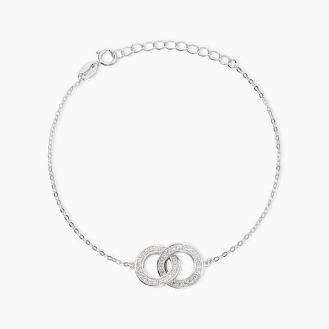 Bracelet Anne Argent Blanc Oxyde De Zirconium - Bracelets Femme | Histoire d&rsquo;Or