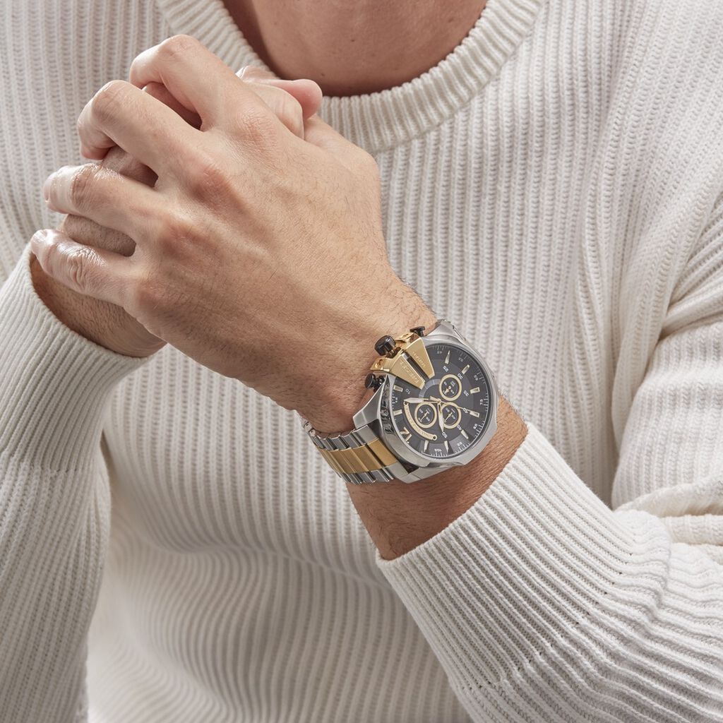Montre Diesel Mega Chief Noir - Montres Homme | Histoire d’Or