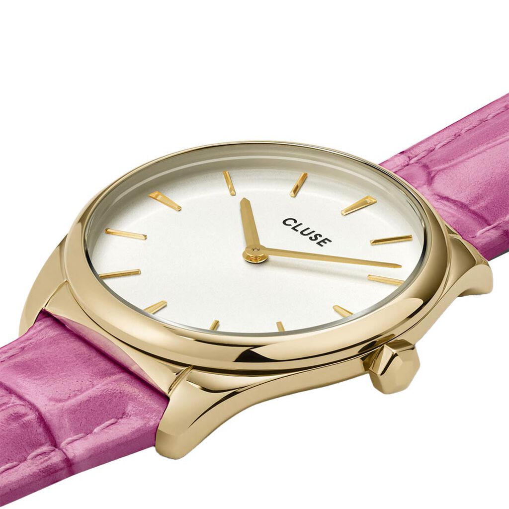 Montre Cluse Feroce Petite Blanc - Montres Femme | Histoire d&rsquo;Or