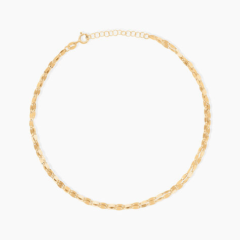 Cha&icirc;ne De Cheville Zaig Or Jaune - Cha&icirc;nes de cheville Femme | Histoire d&rsquo;Or