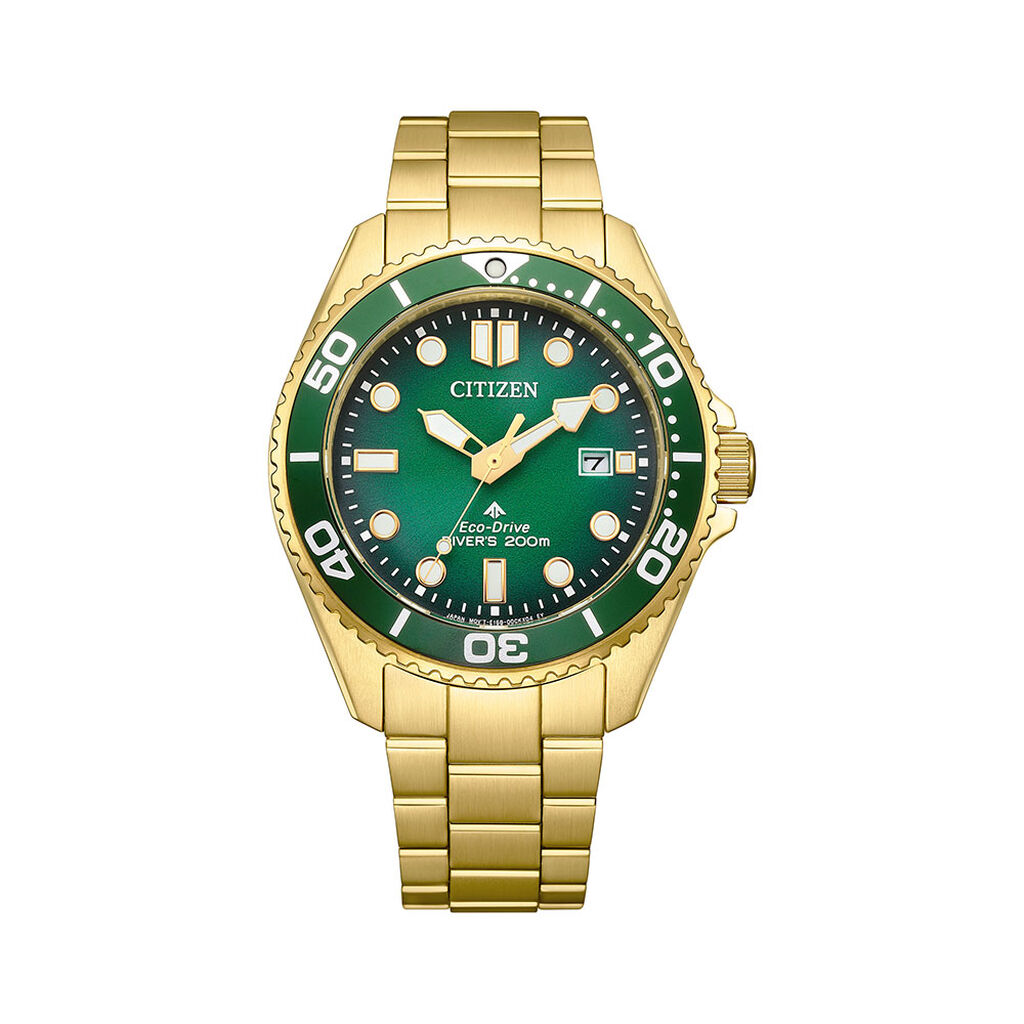 Montre Citizen Promaster Marine Eco-Drive Vert - Montres Homme | Histoire d&rsquo;Or