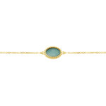 Bracelet Lucky Gems Or Jaune Amazonite - Bracelets Femme | Histoire d&rsquo;Or