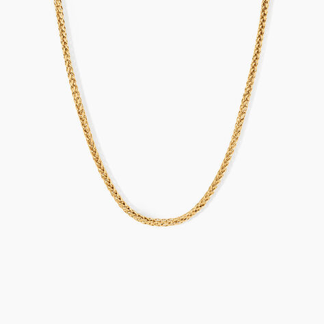 Collier Jany Maille Palmier Or Jaune - Chaines Femme | Histoire d&rsquo;Or