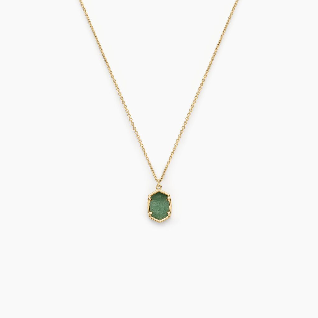 Collier Mirage Or Jaune Aventurine - Colliers Femme | Histoire d’Or